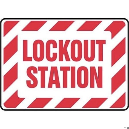 Accuform SAFETY SIGN LOCKOUT STATION 10 X MLKT510XT MLKT510XT